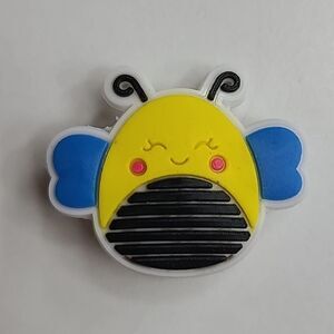6/$20 Squishmallows Bigmouth Bumble Bee Sunny Shoe Jewelry Croc Charms